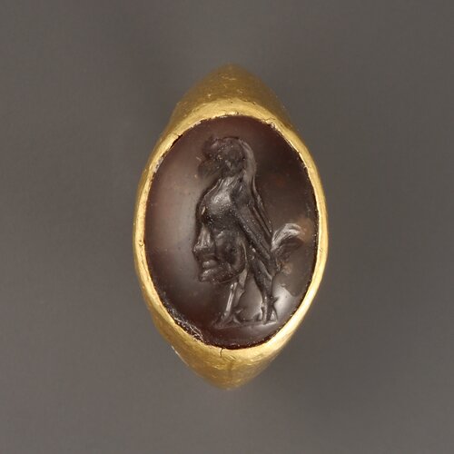 A Child's Ring with Gryllos Intaglio