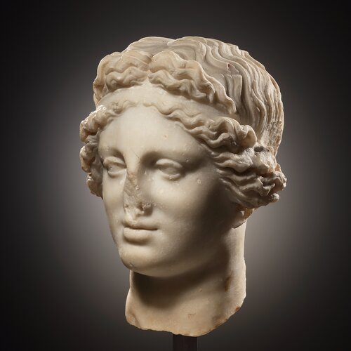 A Head of the Youthful Dionysos