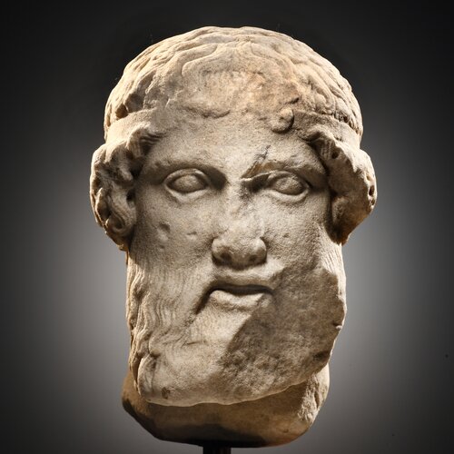 An Early Classical Head of a Herm