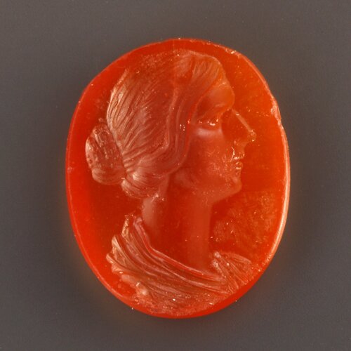 An Intaglio with Woman's Head